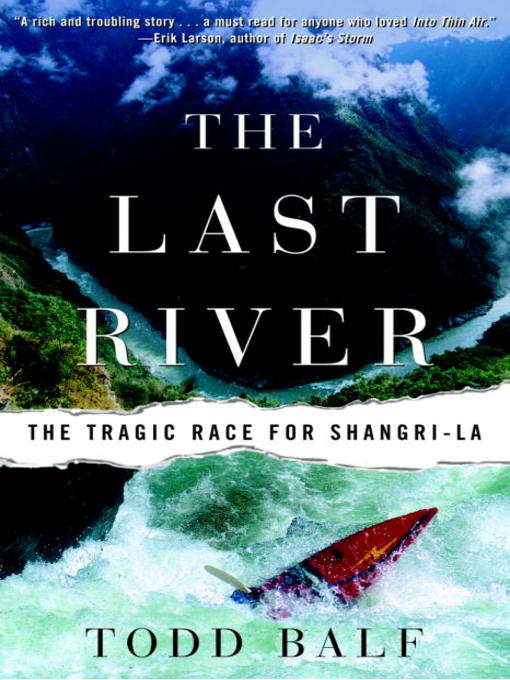 Title details for The Last River by Todd Balf - Wait list